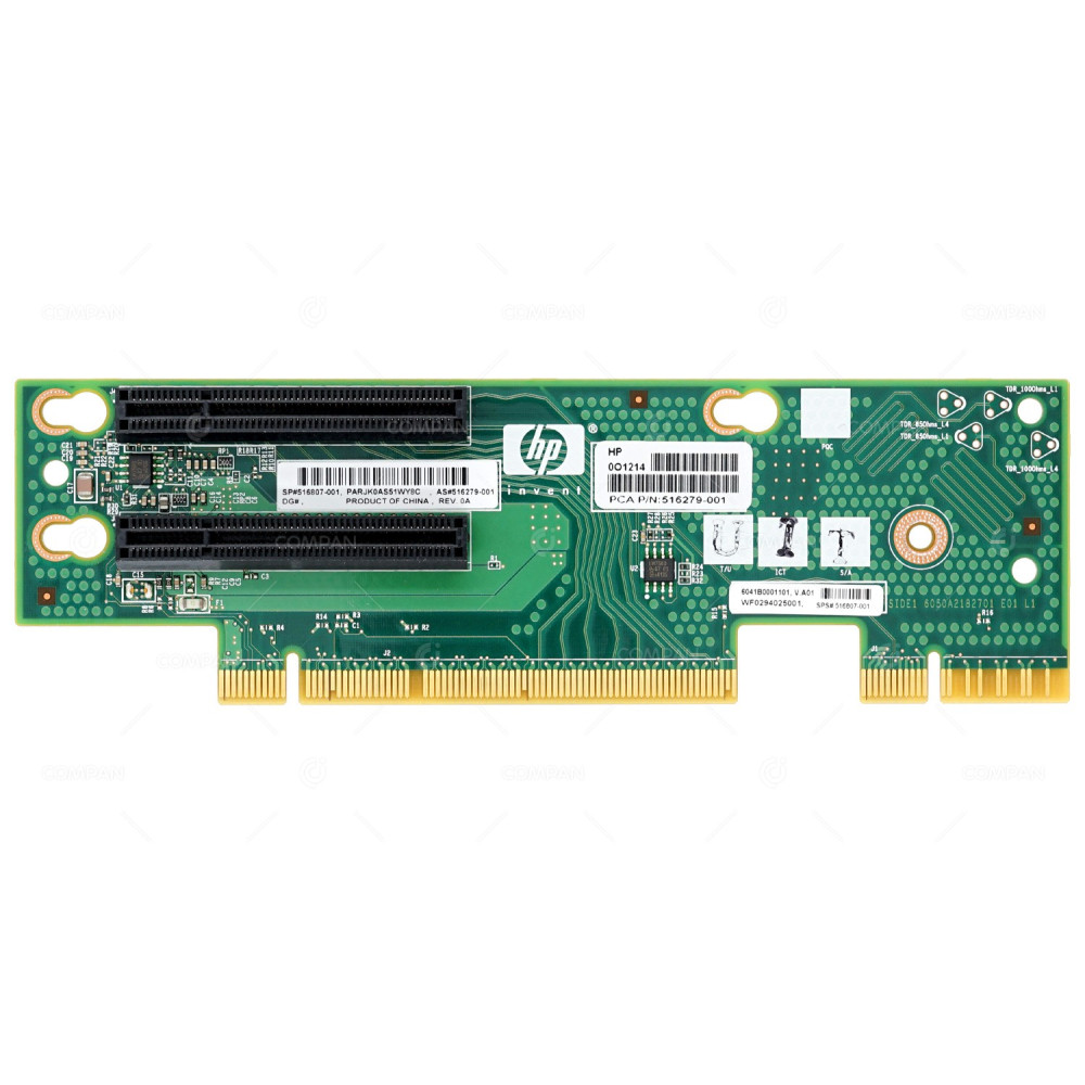 516807-001 HP RISER BOARD 2X PCI-E  FOR DL180 G6 516279-001